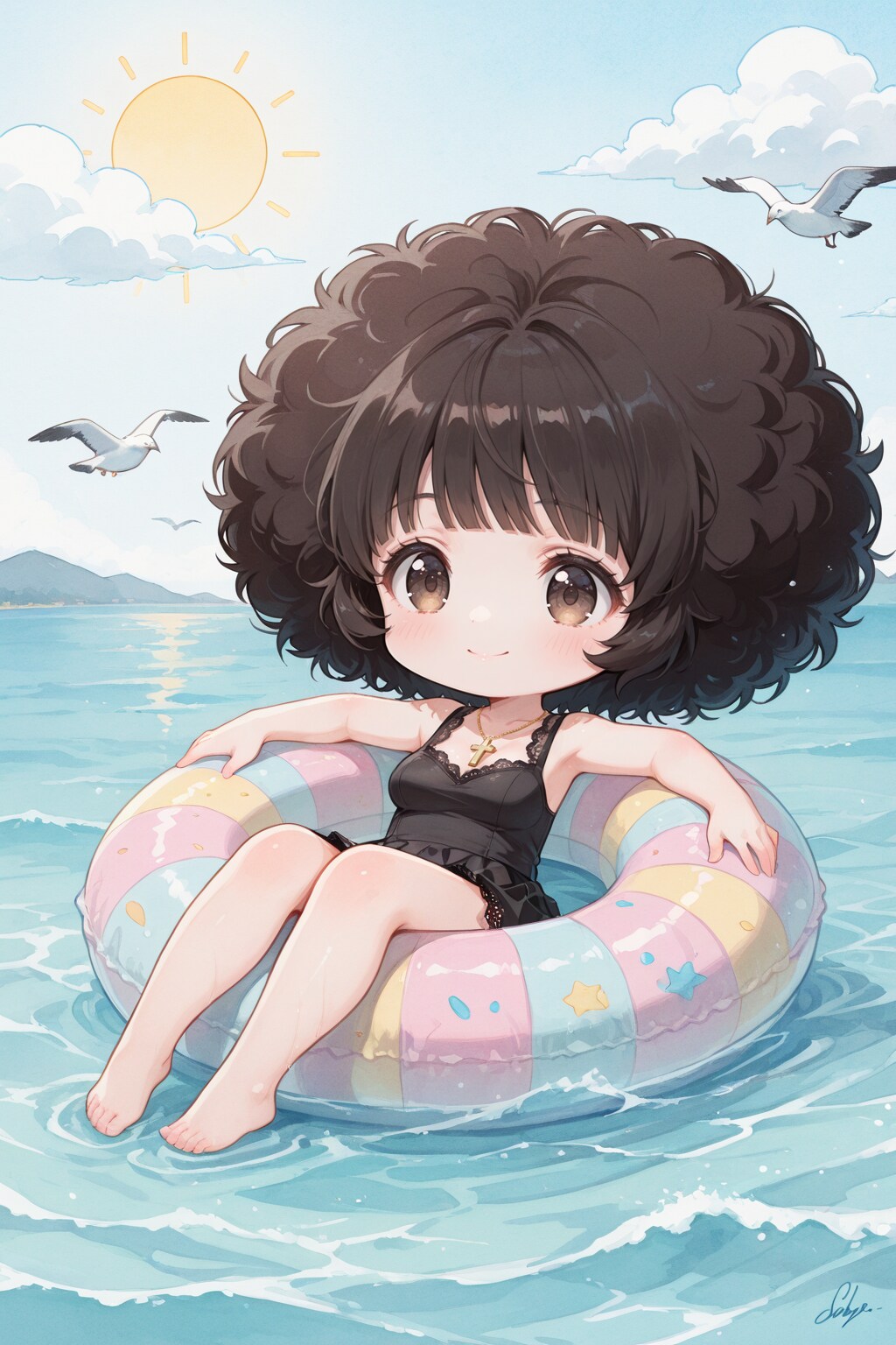 どんぶらこ♪どんぶらこ♪