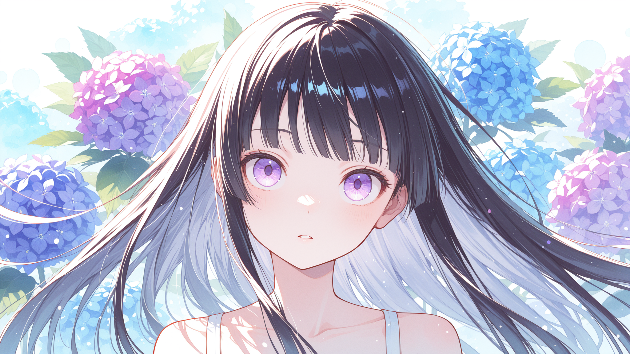 Hydrangea | の人気AIイラスト・グラビア