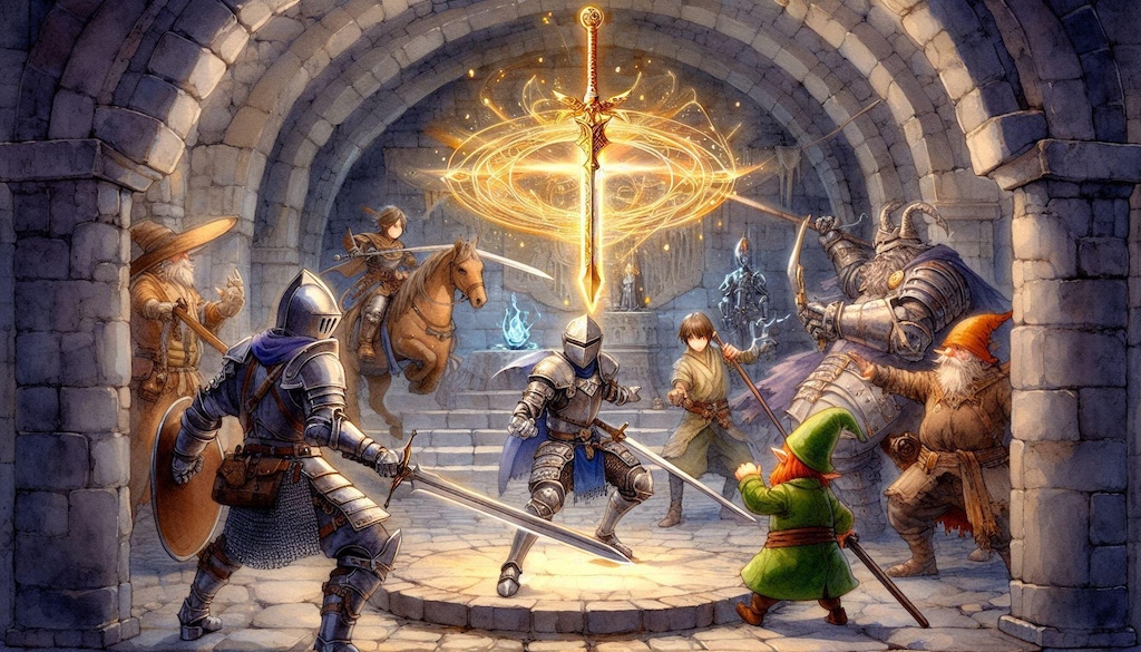 ダイヤの装備を集めよう