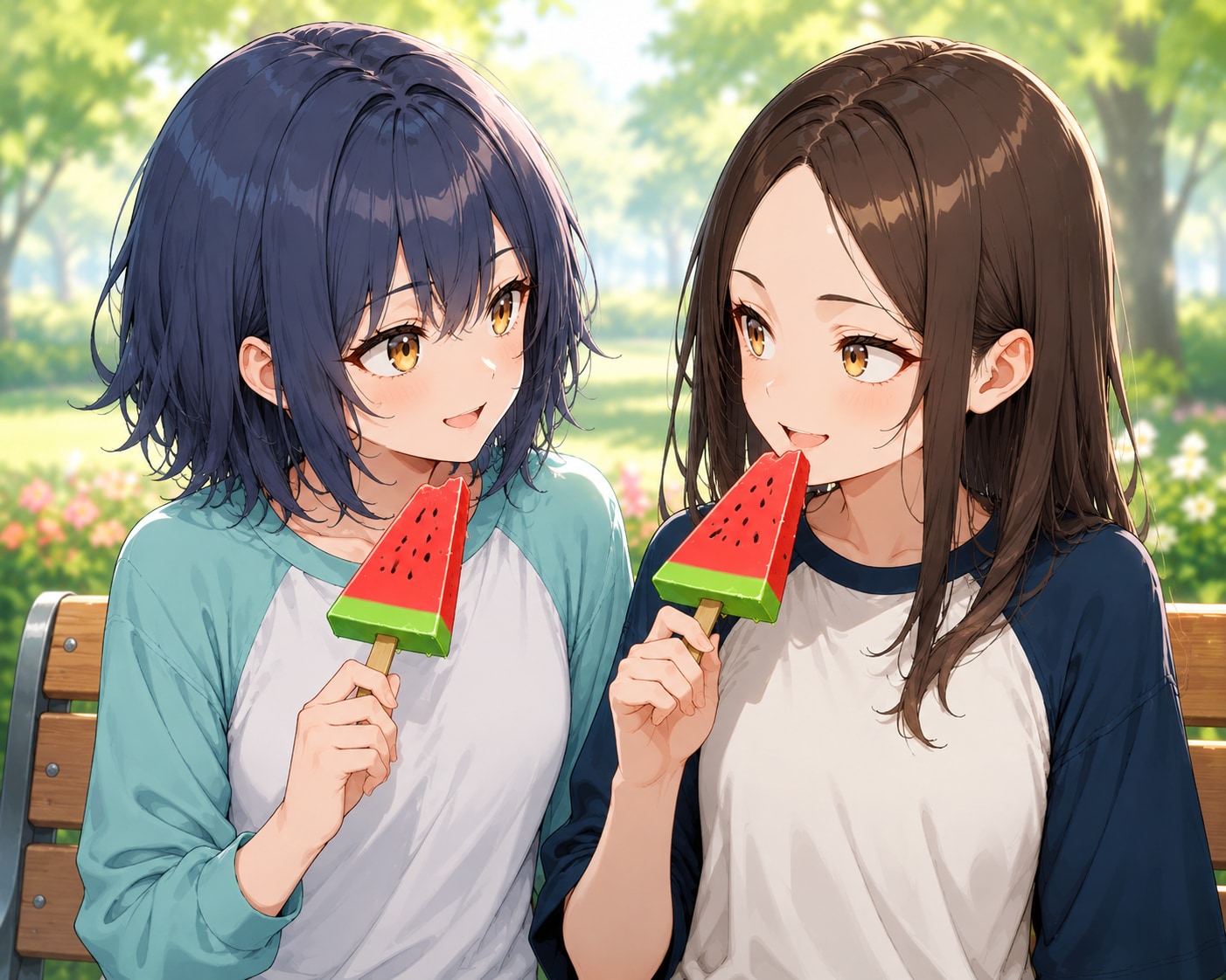 【FA御礼】ラグランちゃんとスイカバー