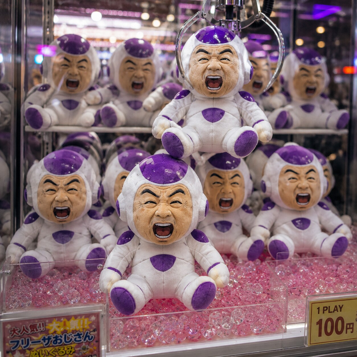 クレーンゲームの景品