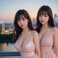 横長ポートレート（二人）No.1 8枚目