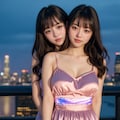 横長ポートレート（二人）No.1 7枚目