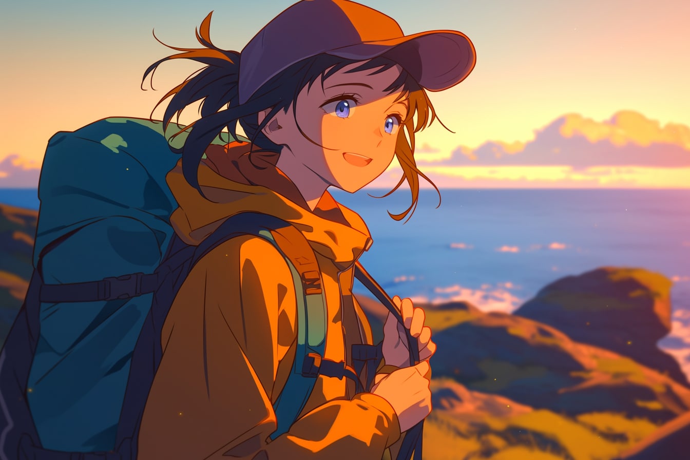 旅する少女240-2 | の人気AIイラスト・グラビア