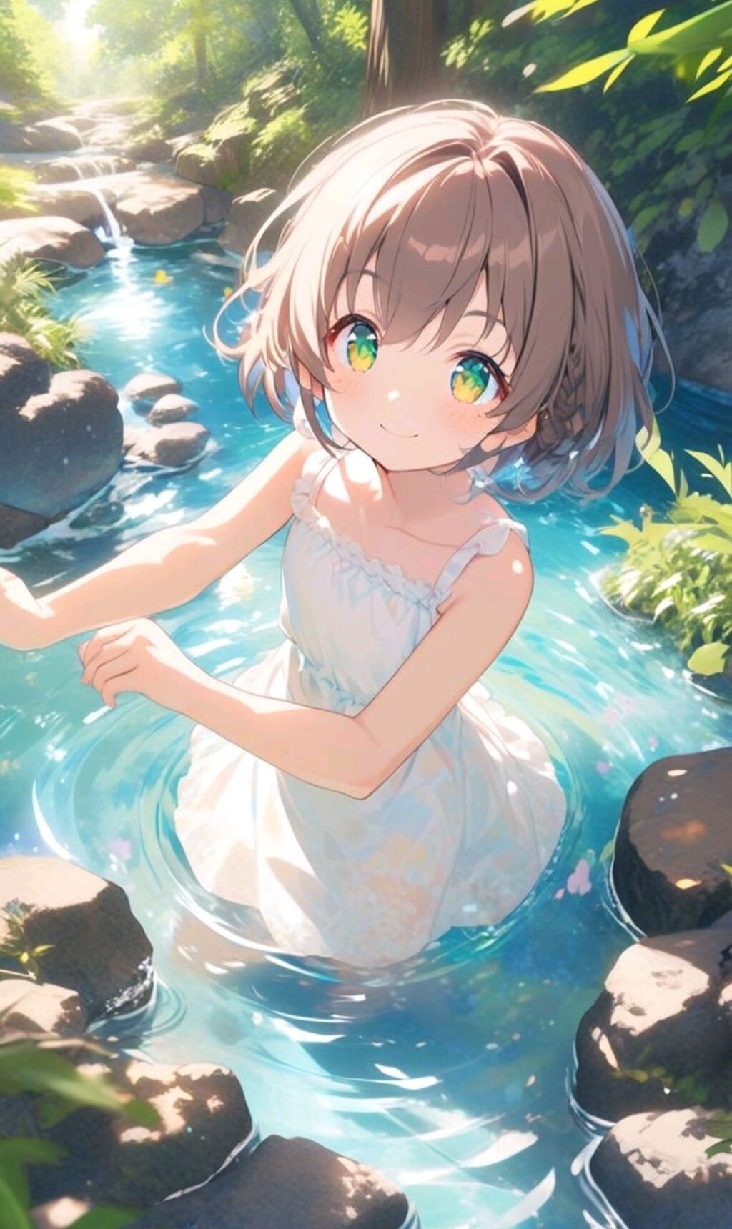 AQUAではないAQUAな小さな女の子