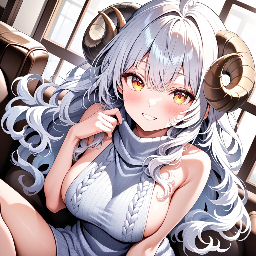 セーター羊娘