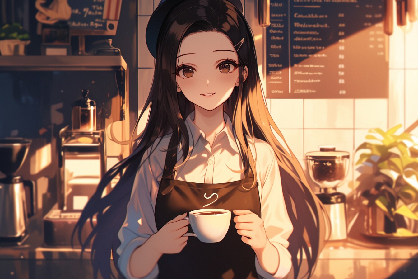 カフェのお姉さん☕✨208 | の人気AIイラスト・グラビア
