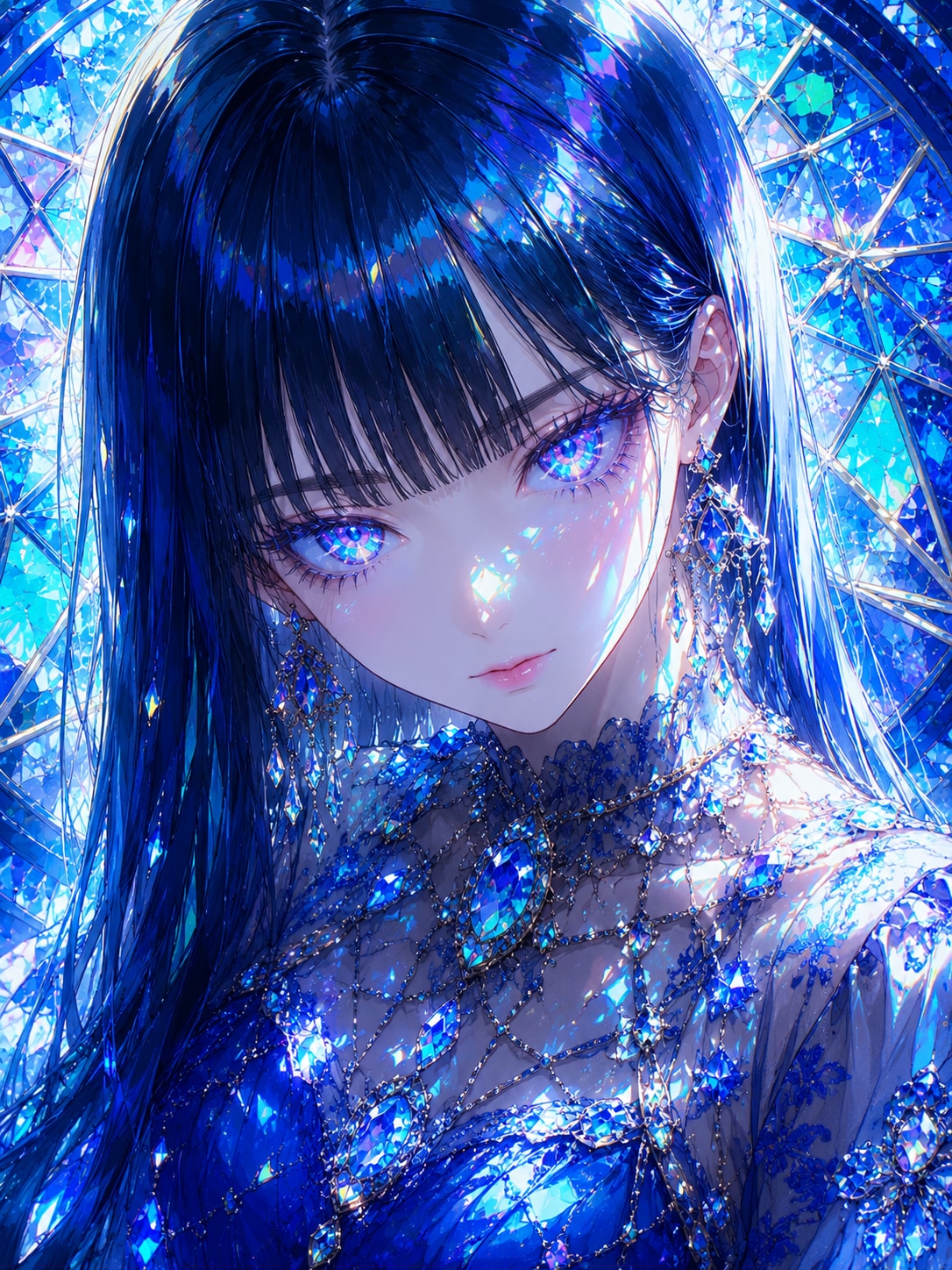 ブルーダイヤモンド | の人気AIイラスト・グラビア