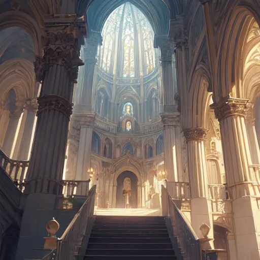 神殿 | の人気AIイラスト・グラビア