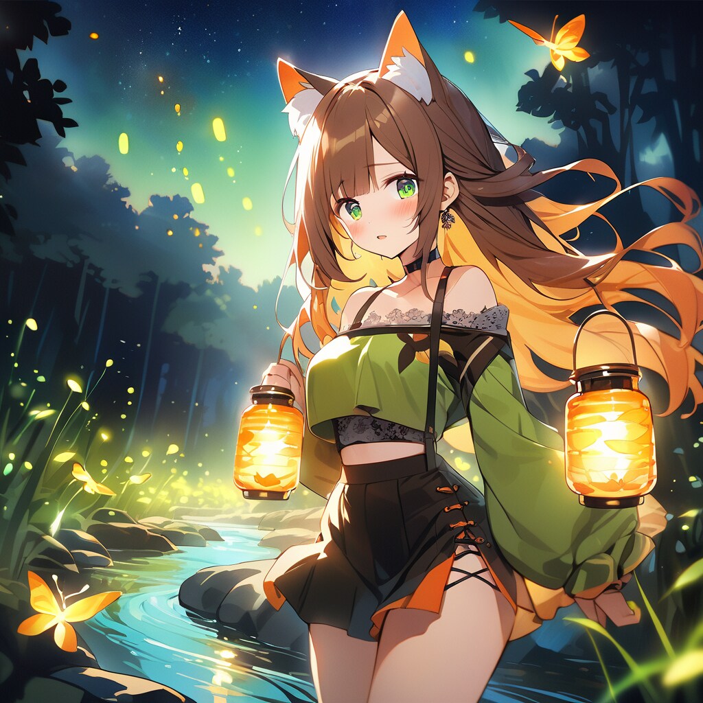 蛍の光を求めて…