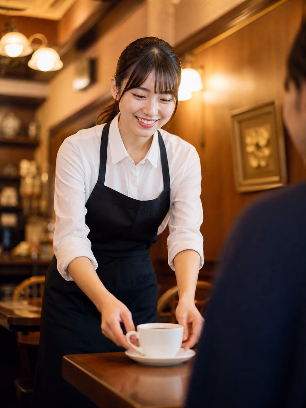 喫茶店のアルバイト