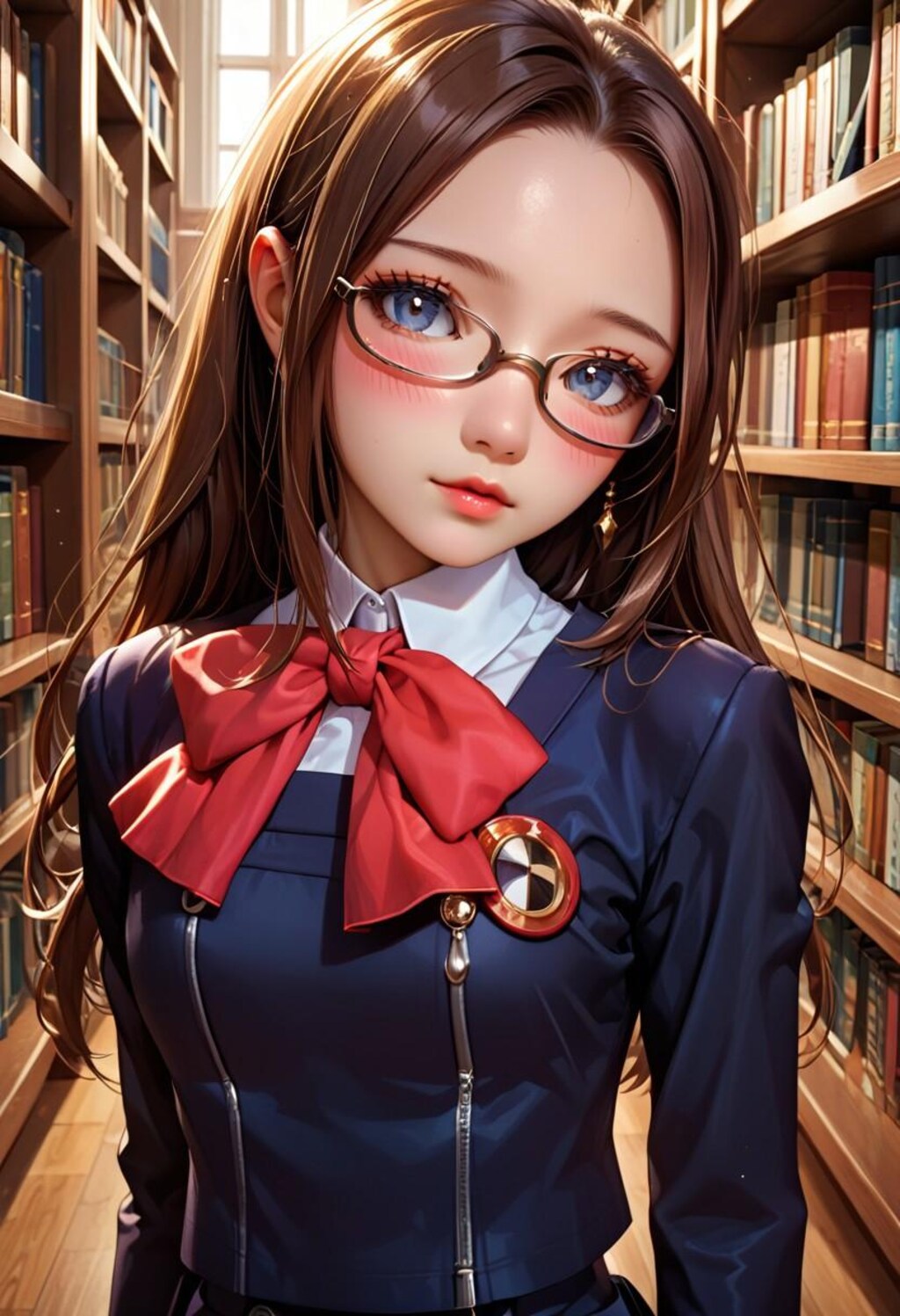 図書委員の女の子
