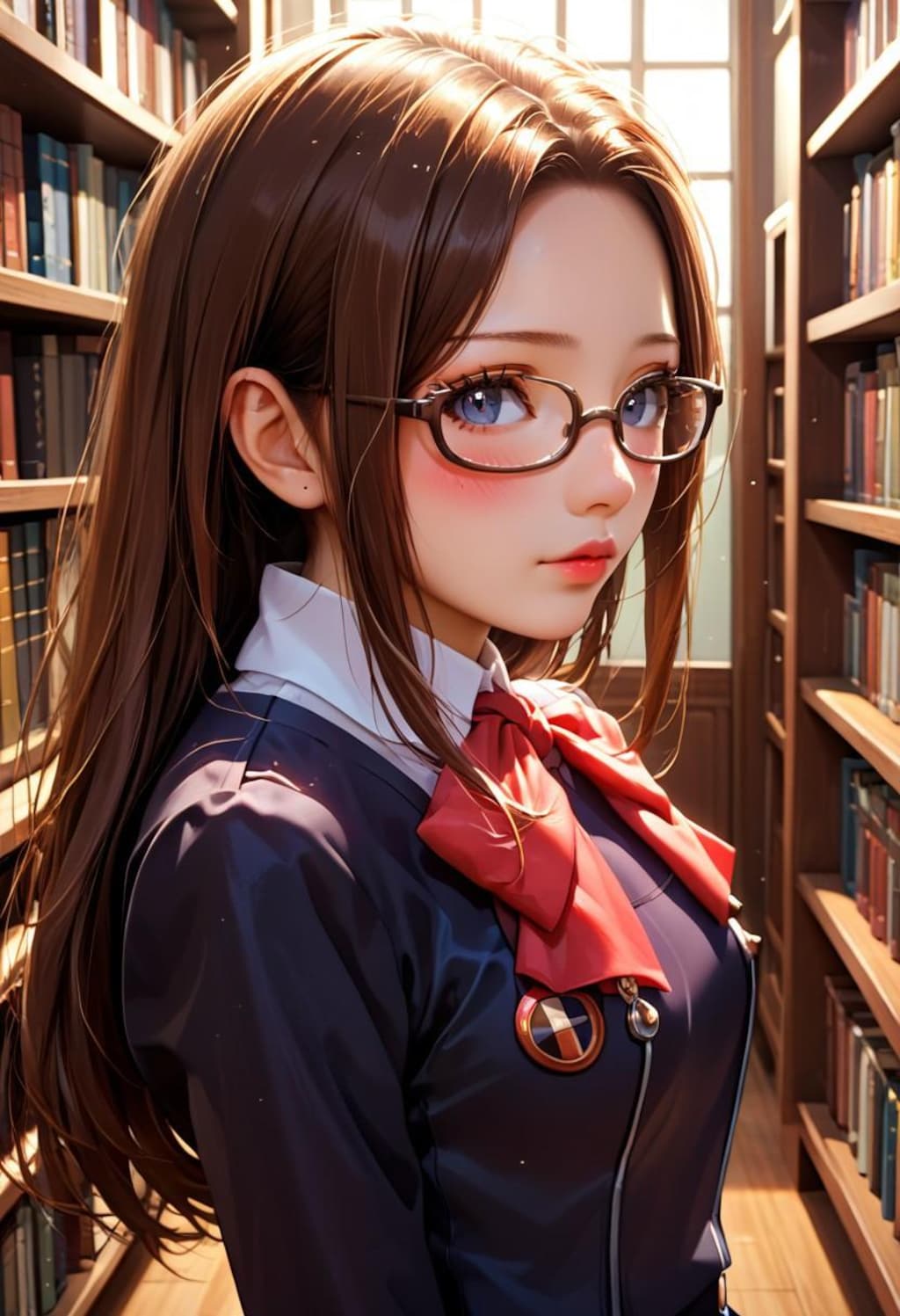 図書委員の女の子