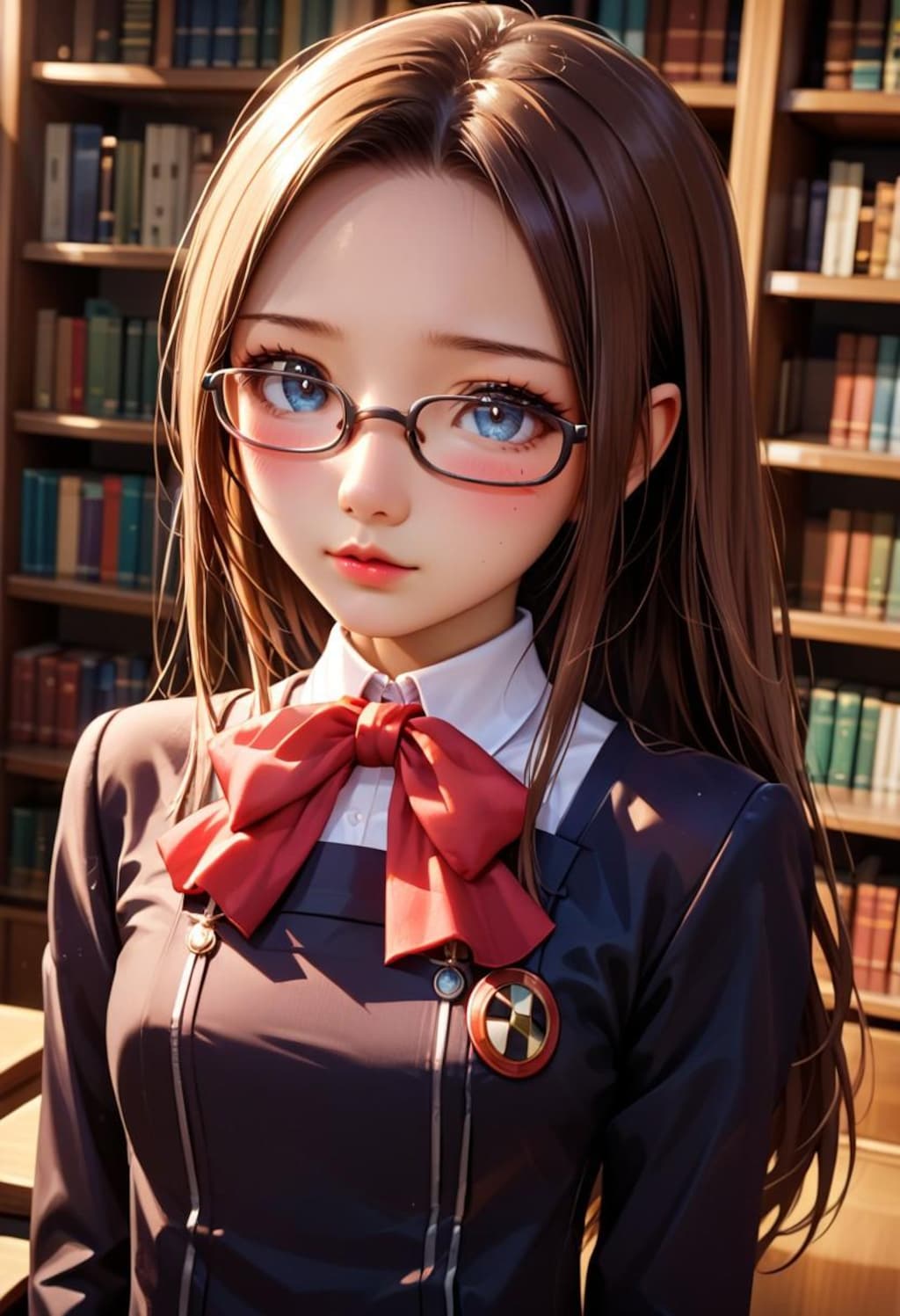 図書委員の女の子