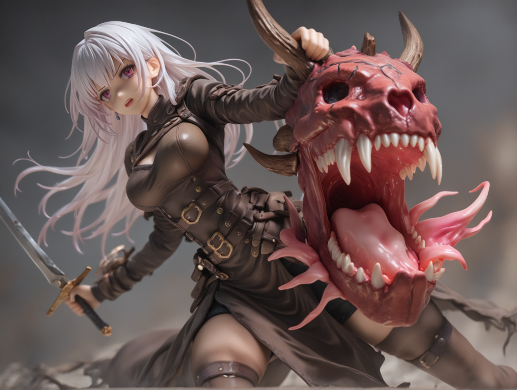 フィギュア：肉を切らせて骨を断つ