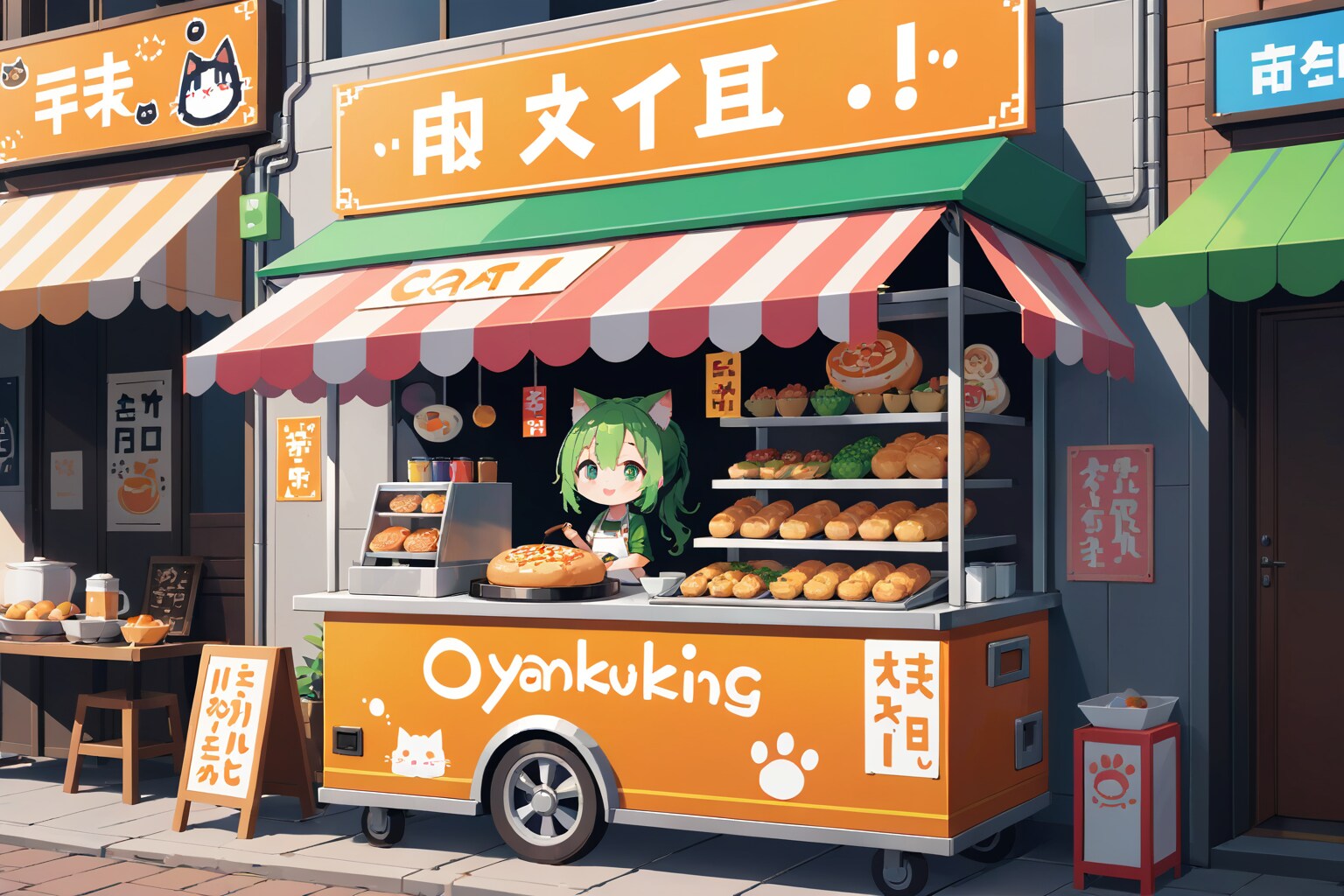 今日のエメラルド通り | の人気AIイラスト・グラビア