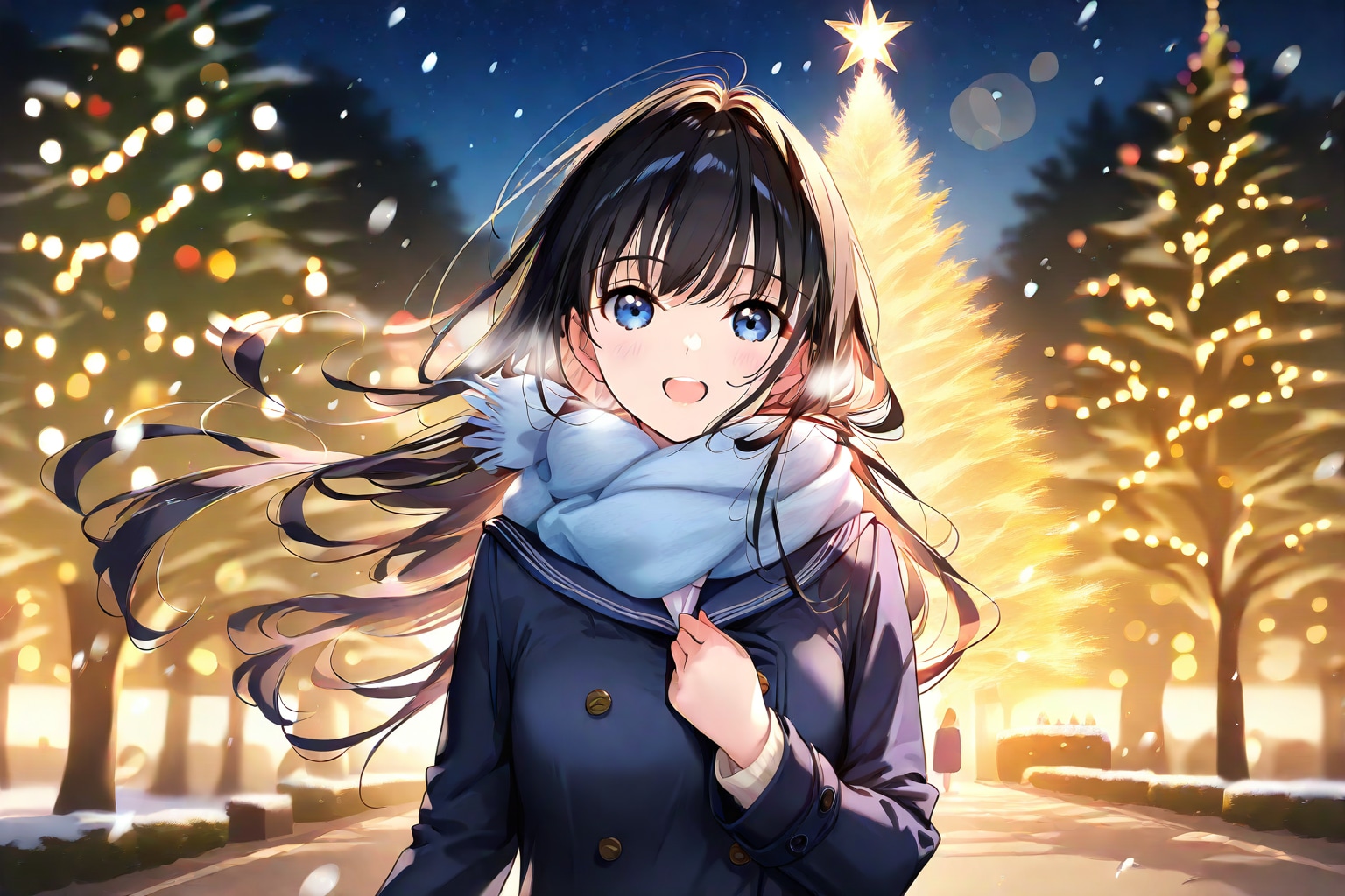 イルミネーション(WAVE)(2) | の人気AIイラスト・グラビア