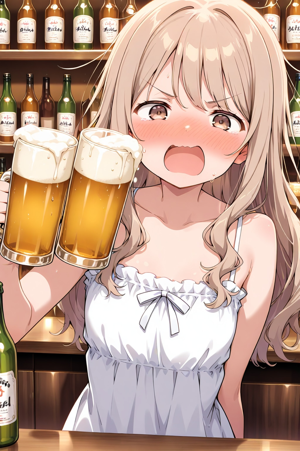 延長求めて荒れるHARPYちゃん