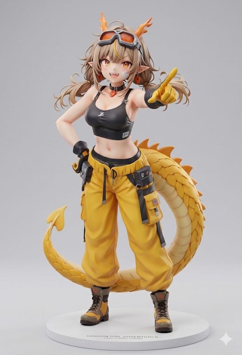 ドラゴン娘ちゃんフィギュア２