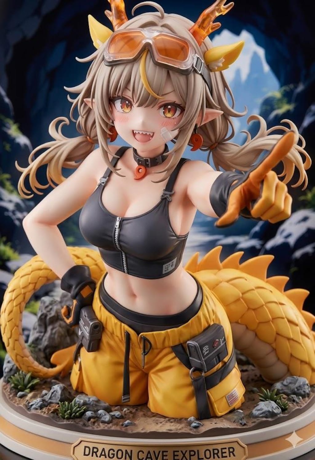 ドラゴン娘ちゃんフィギュア２