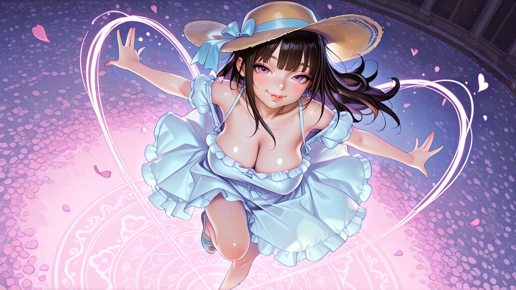 可愛く踊る八尺様