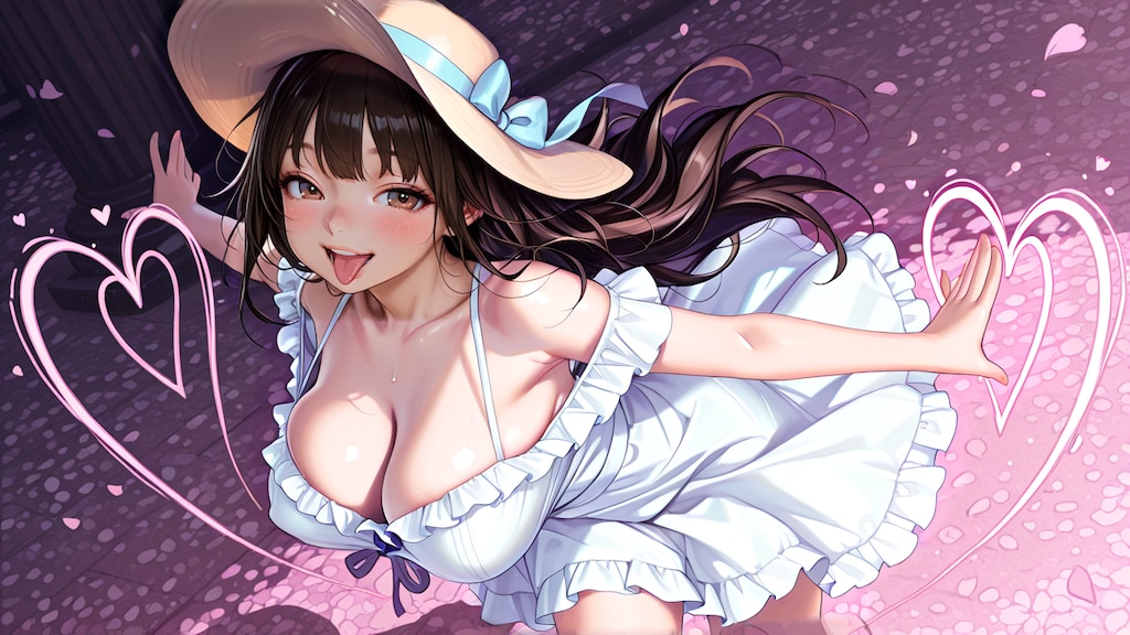 可愛く踊る八尺様