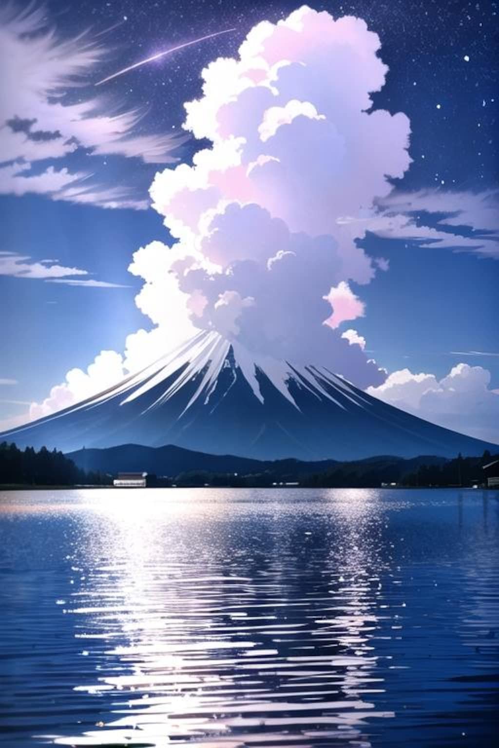 AIが作成してくれた富士山イメージ