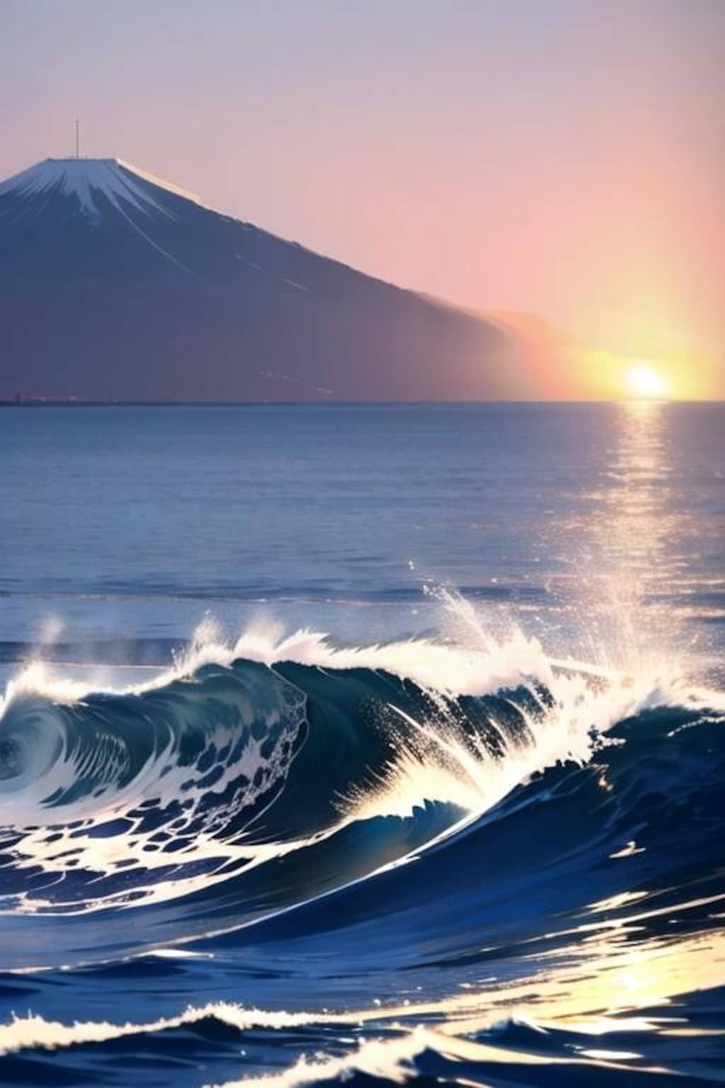 AIが作成してくれた富士山イメージ