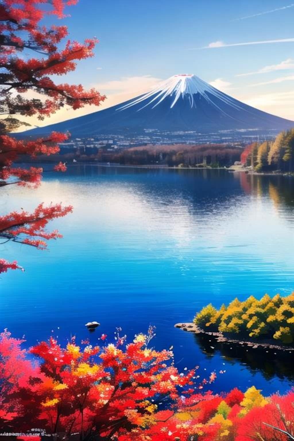 AIが作成してくれた富士山イメージ