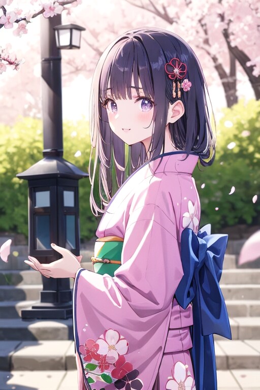 和装女子
