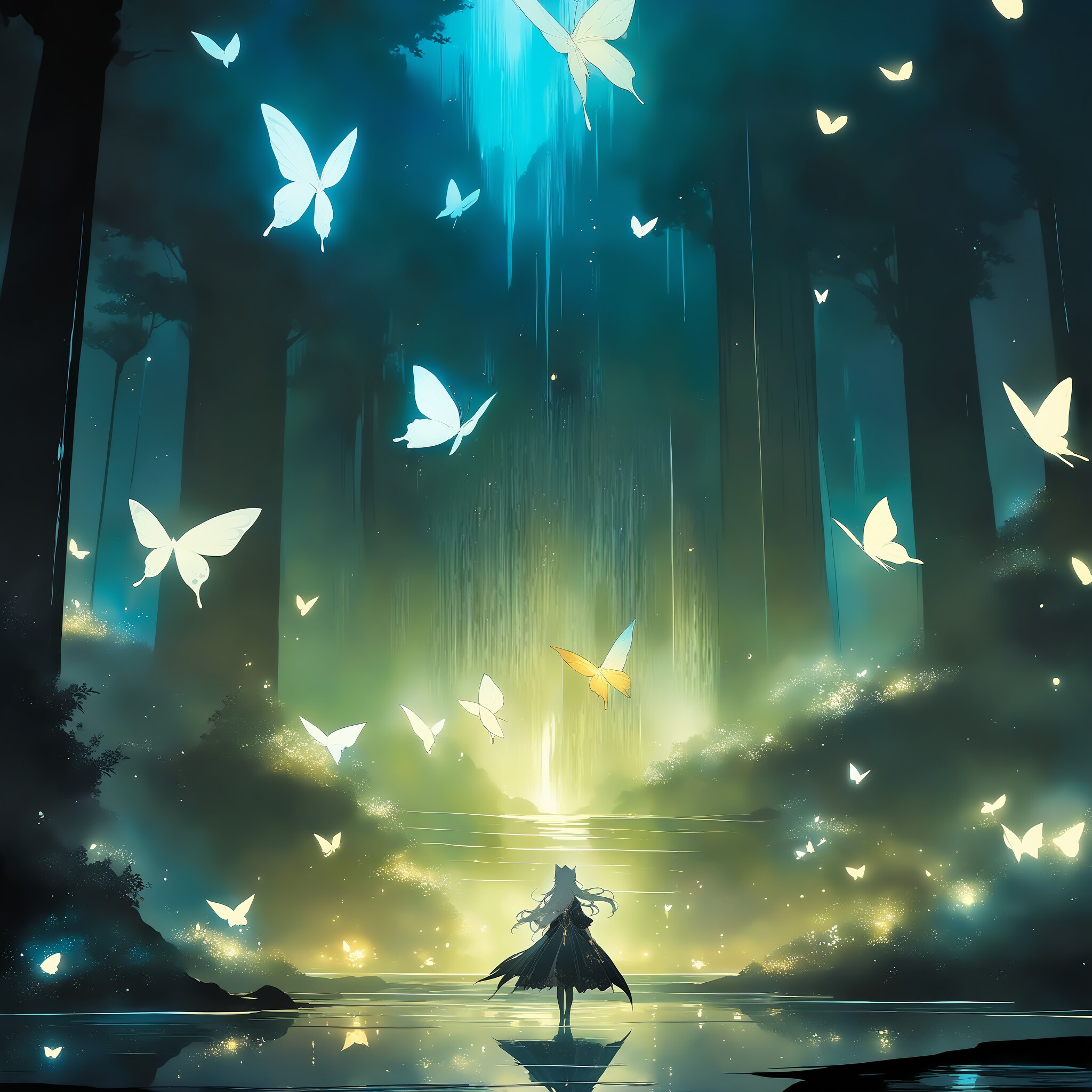 水上浮遊 | の人気AIイラスト・グラビア