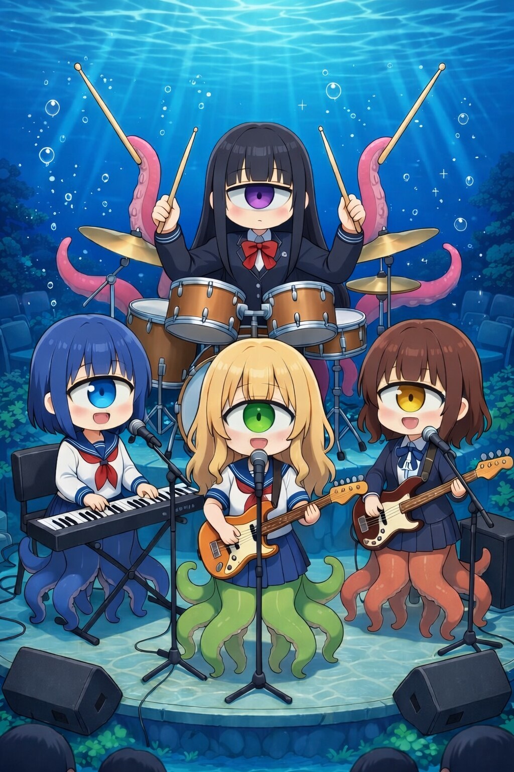 単眼スキュラちゃん.21　バンド