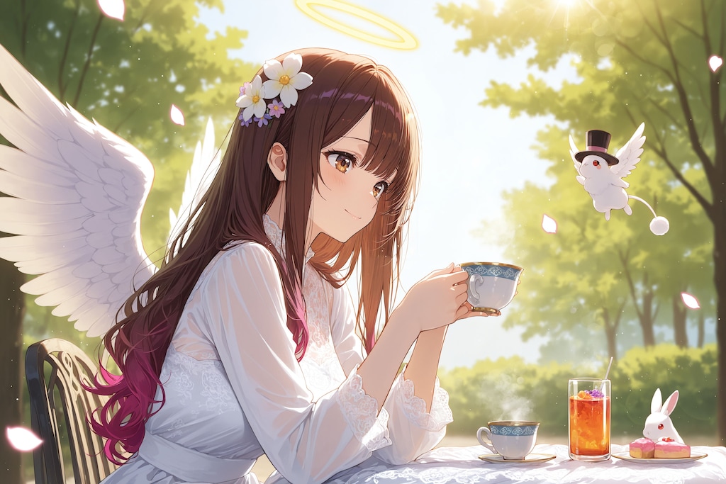 天使さん頑張ります（ガブリエルさん）