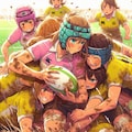 🏉泥まみれの女子ラグビー 136 4枚目