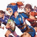 🏉泥まみれの女子ラグビー 136 5枚目