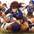 🏉泥まみれの女子ラグビー 136 8枚目