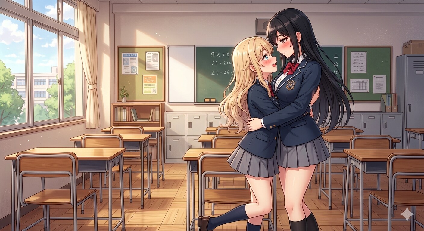 女の子同士で…企画作品です