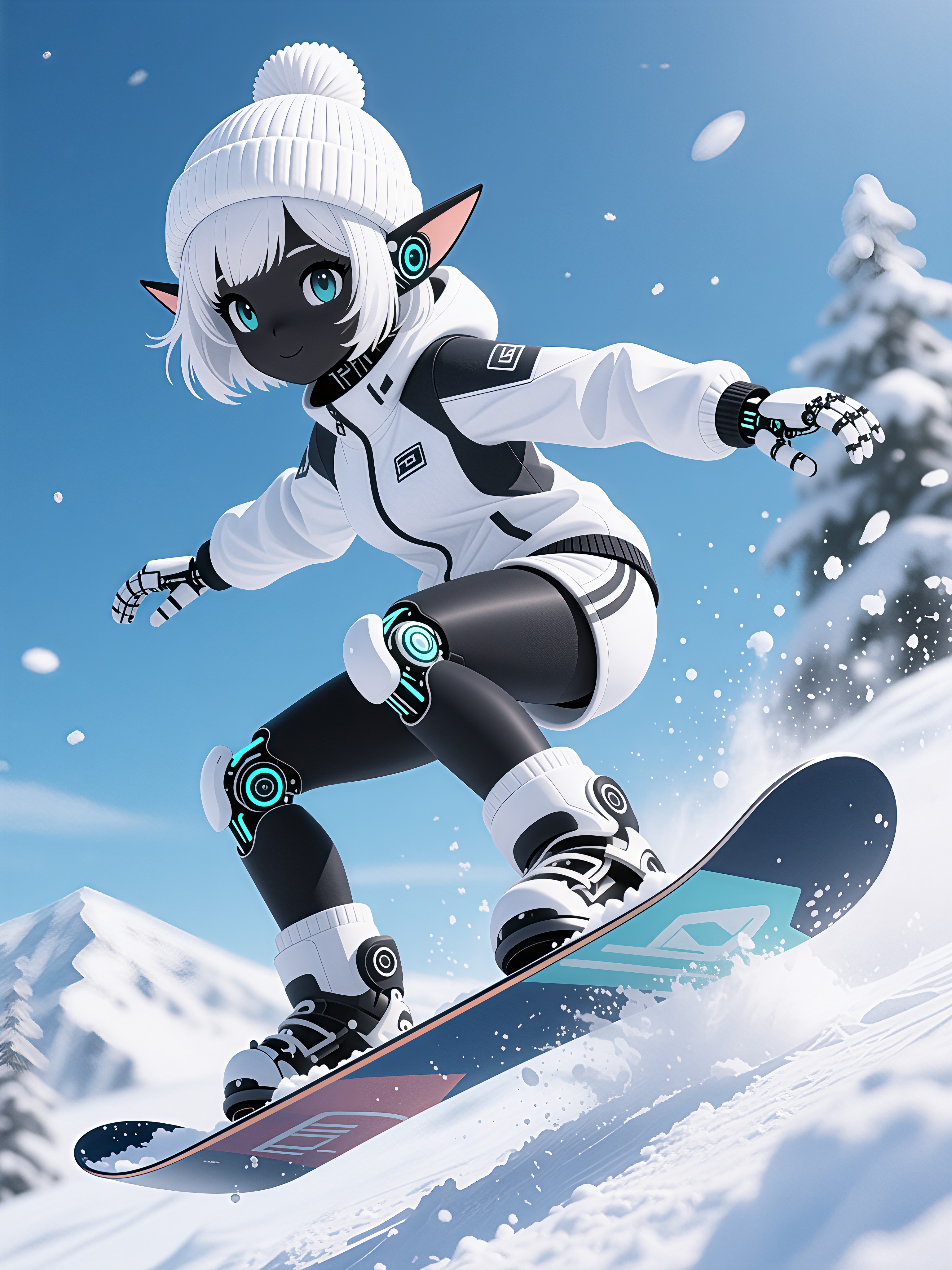 メカ娘4104号 | の人気AIイラスト・グラビア