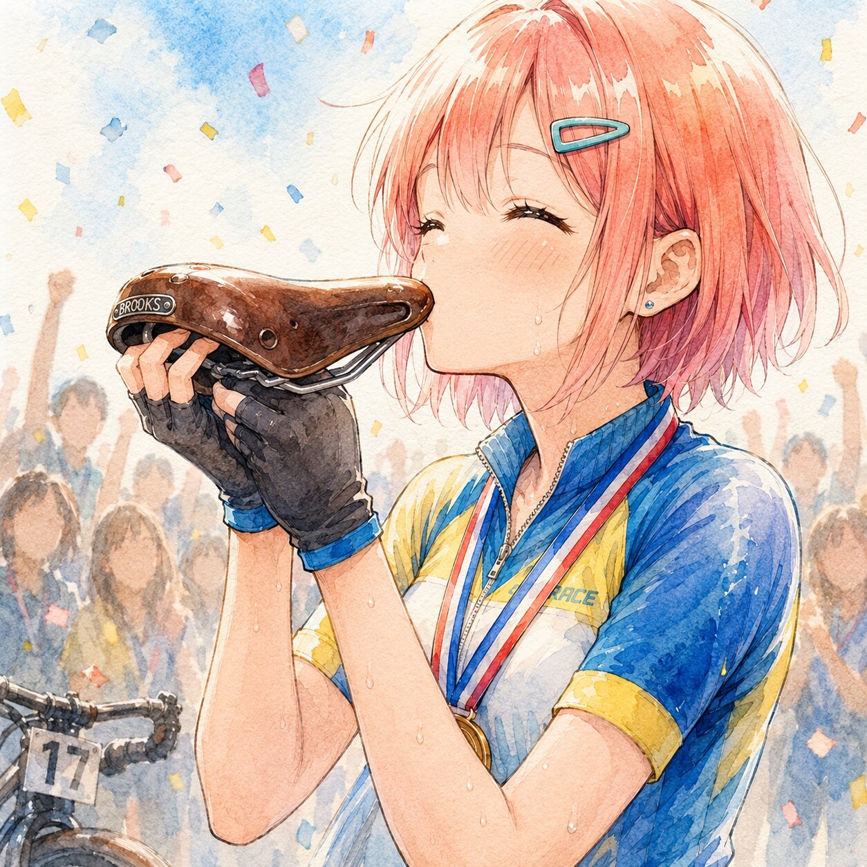 勝利のキス