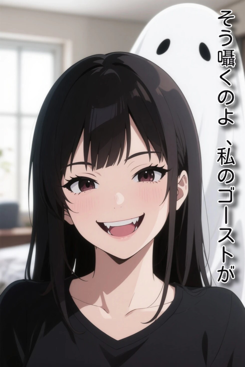 そう囁くのよ、私のゴーストが