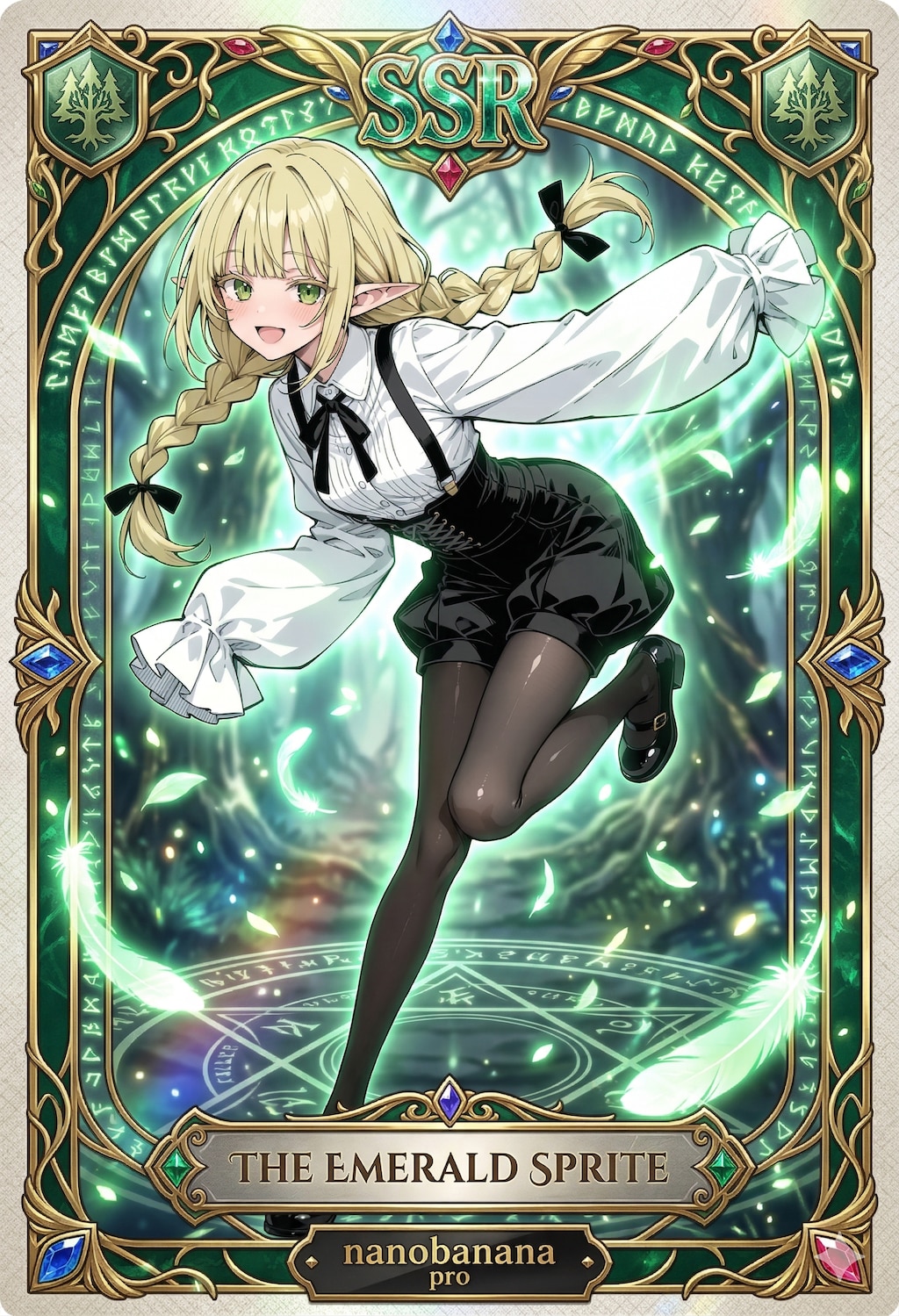 SSRブカブカ結髪エルフ