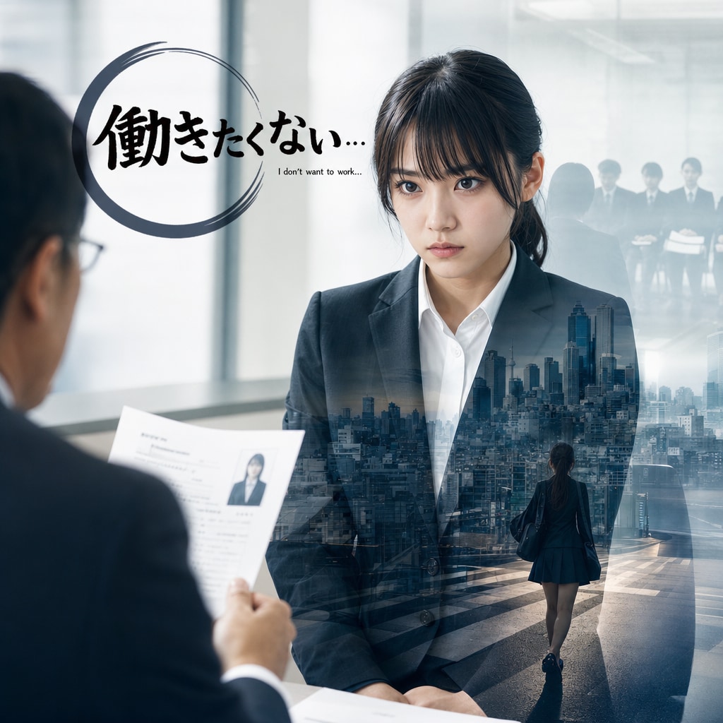 働きたくない・・・ (就職面接編)