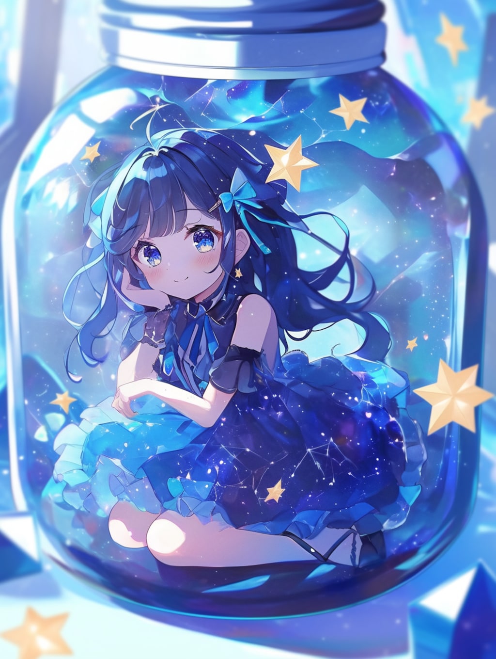 「瓶詰の少女」蒼51