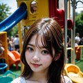 彼女と公園デート 6枚目