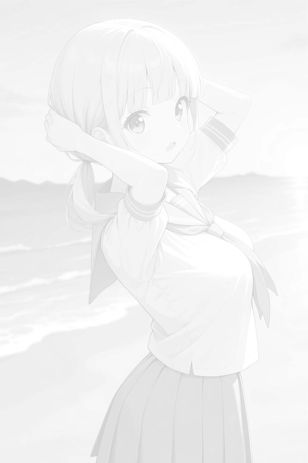 全画面表示で絵が変わる
