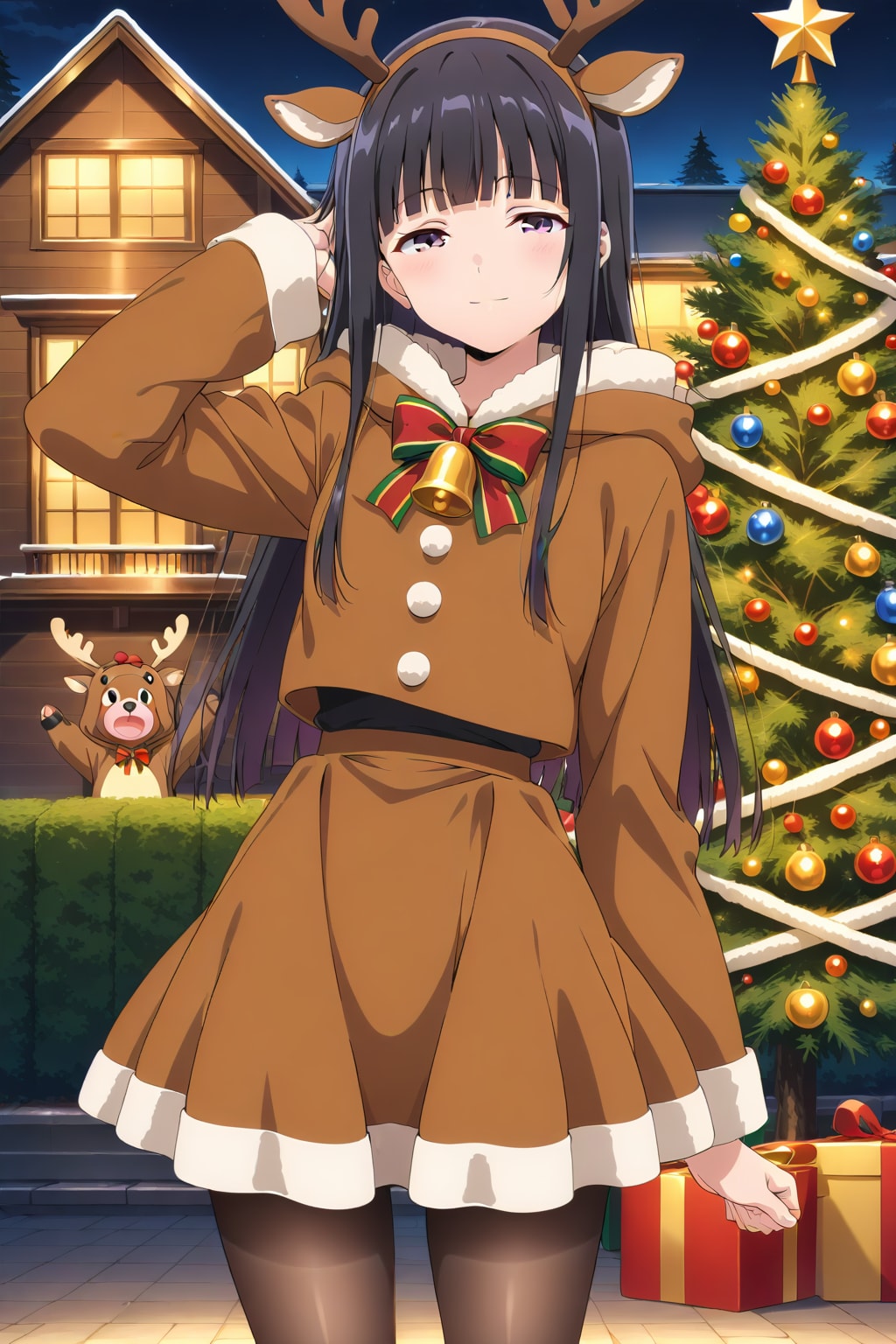 トナカイ風 | の人気AIイラスト・グラビア