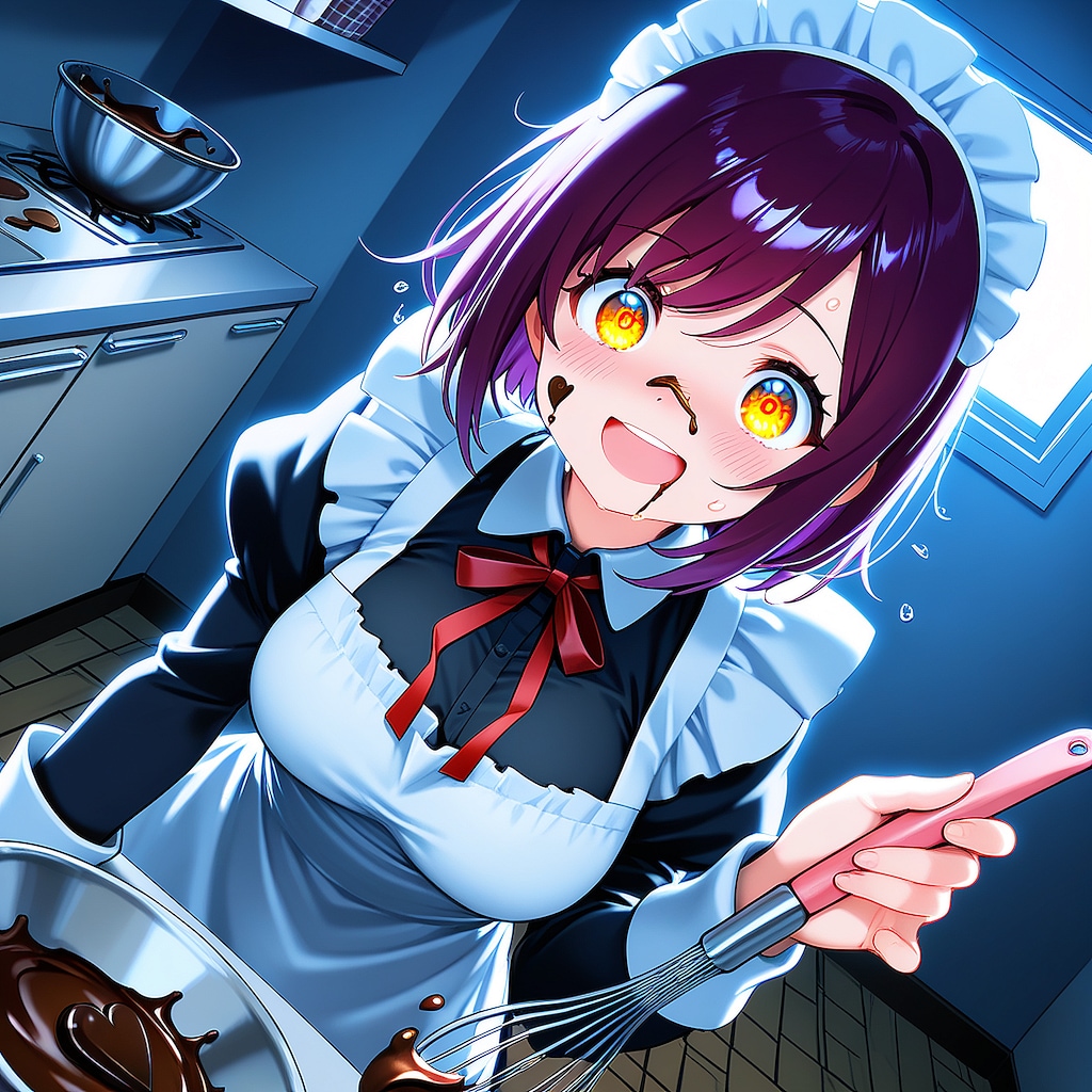 こんばんは（挨拶メイドの芽衣ちゃん）