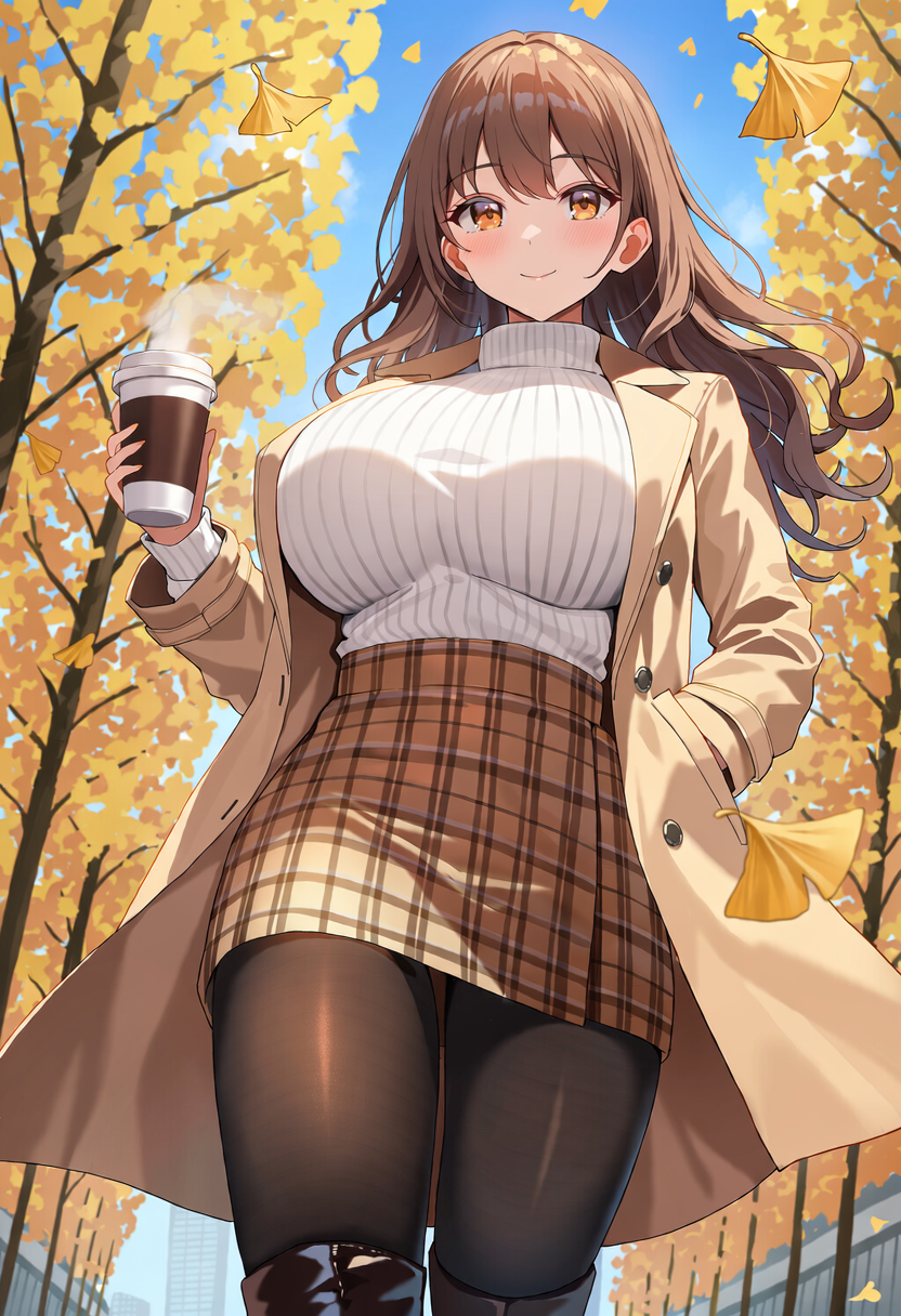 並木道🍂 | の人気AIイラスト・グラビア