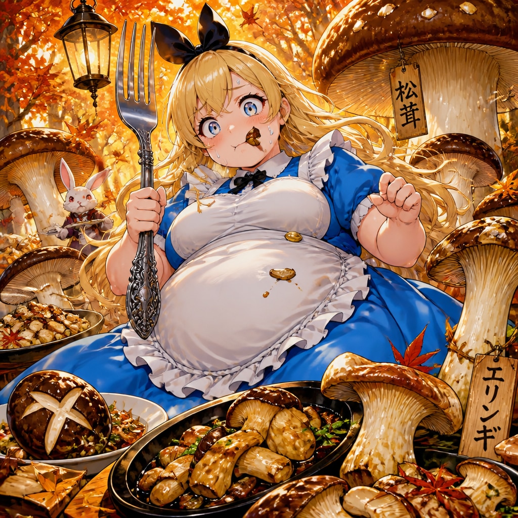 彩りの茸を食す