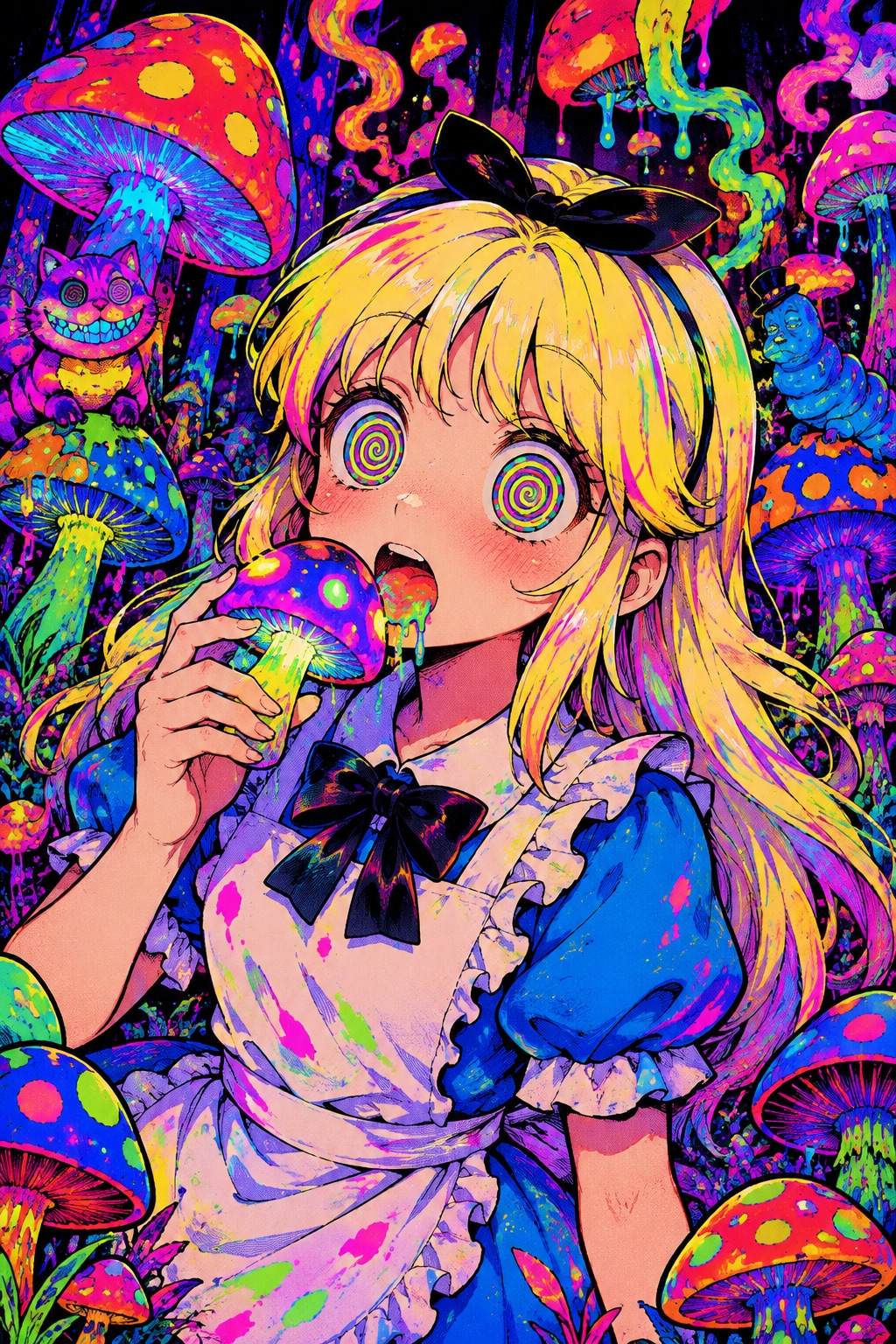 彩りの茸を食す